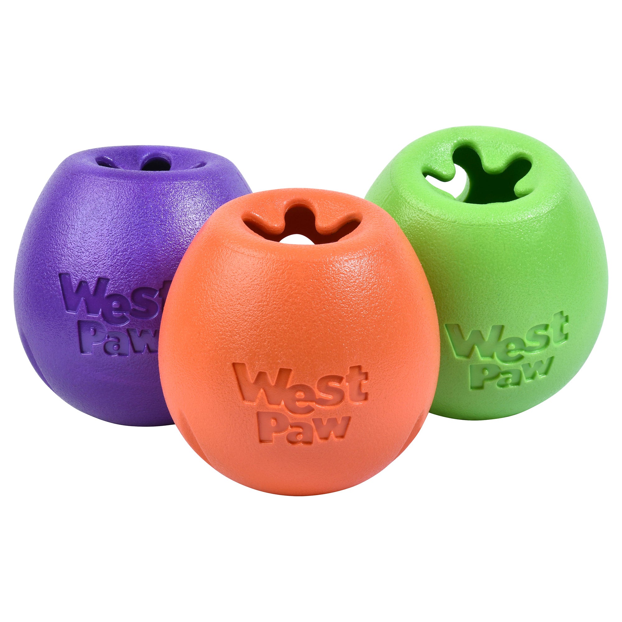 West Paw Dog Toy: Rumpus Tangerine / Medium